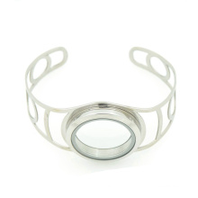 New arrival stainless steel silver cuff bracelet jewelry silver bangle for couples